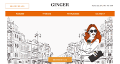 Desktop Screenshot of ginger.ee